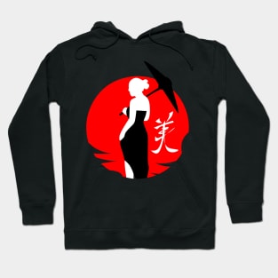 Woman Beauty Japan style Hoodie